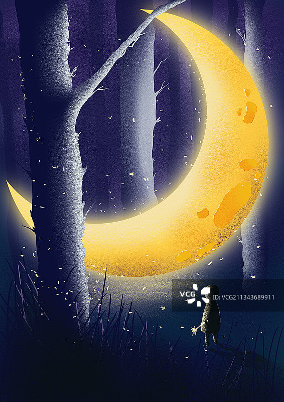 奇幻森林图片素材