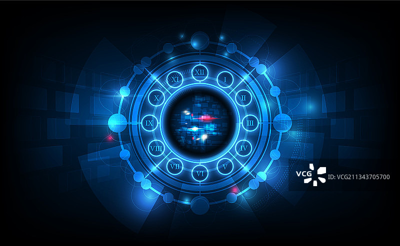 抽象未来科技背景图片素材