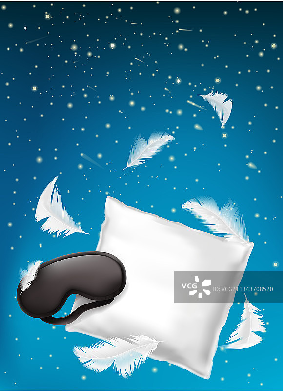 舒适睡眠甜美梦境海报图片素材