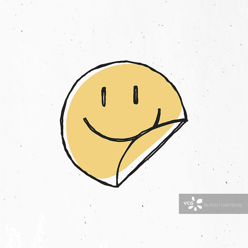 黄色笑脸符号剪贴画图片素材