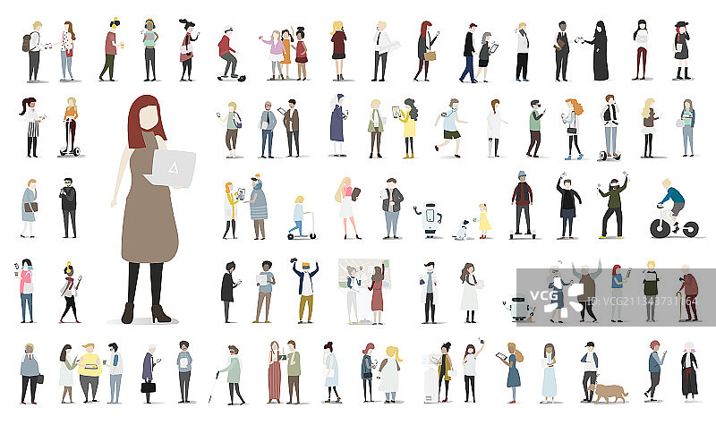 人物头像合集图片素材