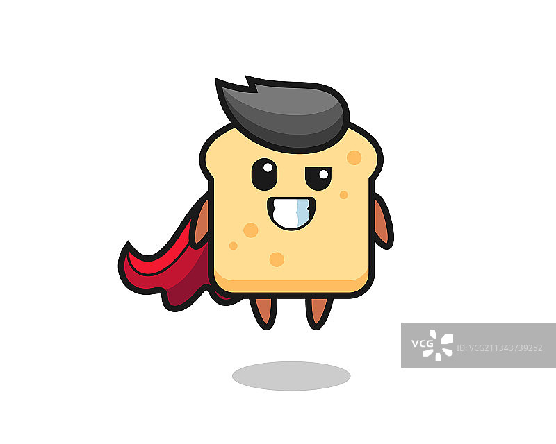 可爱的面包超人飞行图片素材