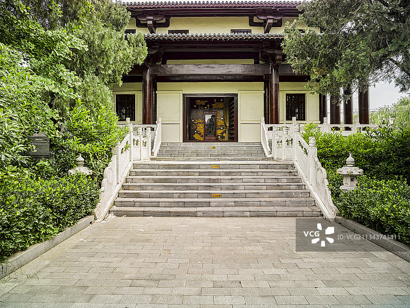 中国安徽省宿州市灵璧县虞姬墓图片素材