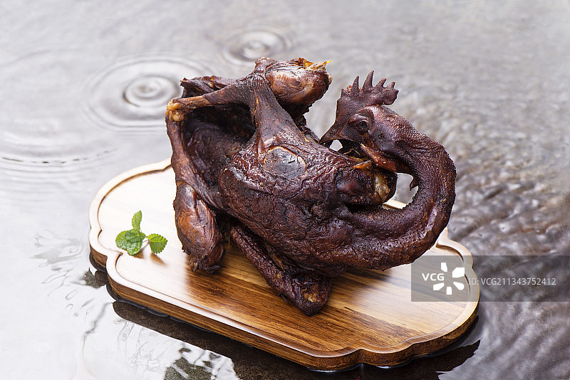 地方特产熏鸡图片素材