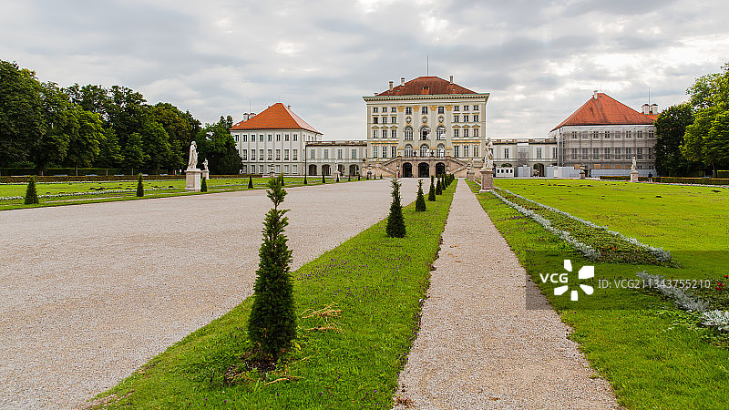 德国慕尼黑宁芬堡宫外观图片素材
