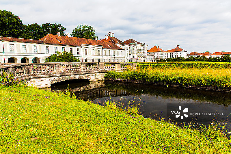 德国慕尼黑宁芬堡宫外观图片素材