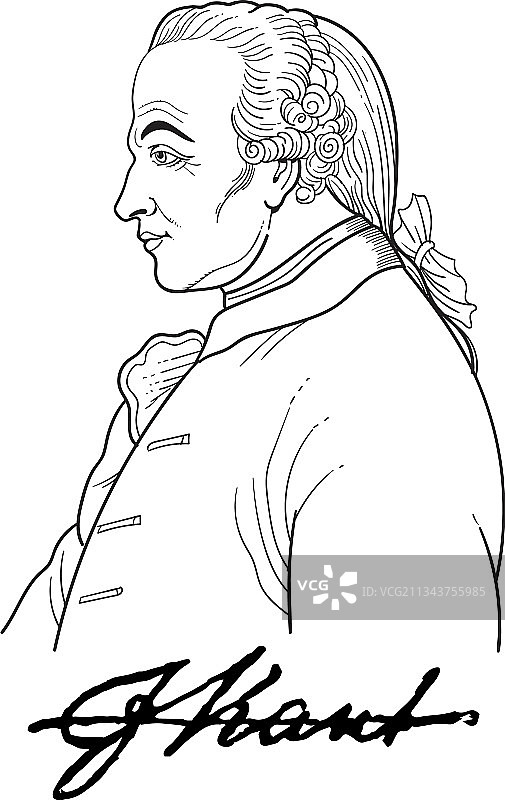 伊曼努尔·康德图片素材