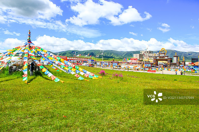 金银滩草原图片素材