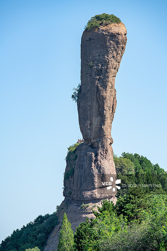 夏季承德棒槌山图片素材
