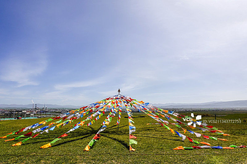 金银滩草原图片素材