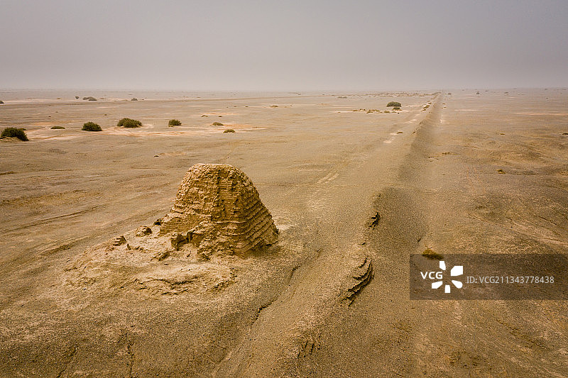 敦煌汉长城图片素材