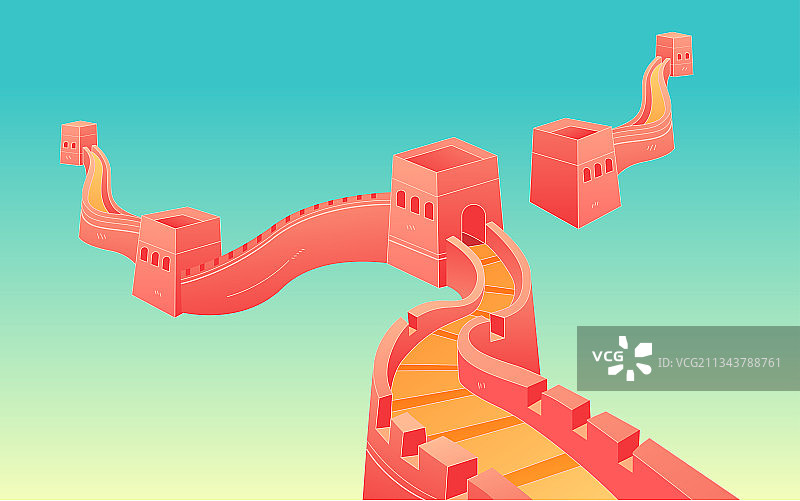 国庆节海报国庆长假黄金周城市景点旅游插画图片素材