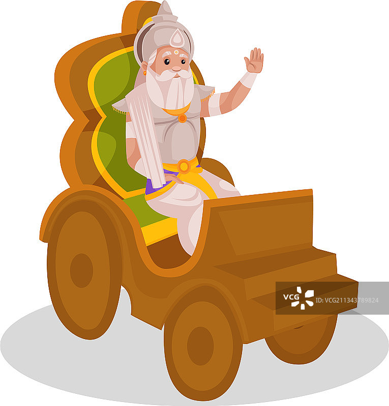 毗湿摩·皮塔玛哈卡通人物图片素材