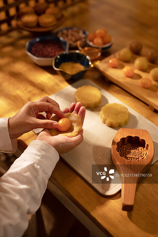 传统文化,自制,月饼,中秋节图片素材