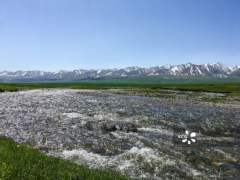 那拉提草原图片素材