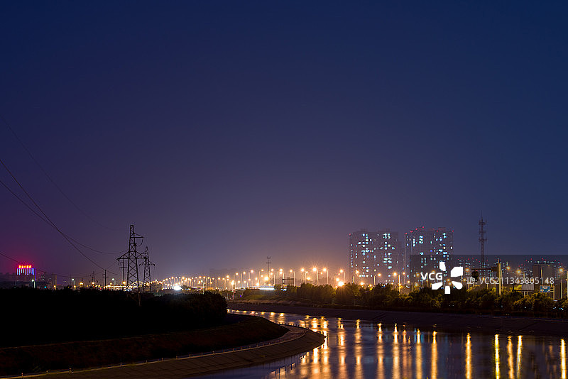 城市之光图片素材