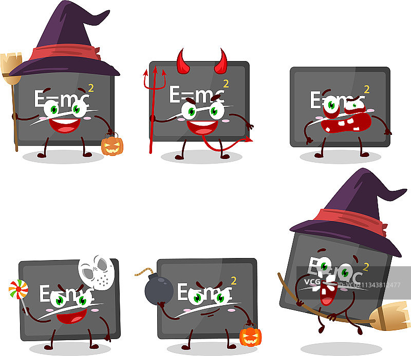 万圣节卡通表情图片素材