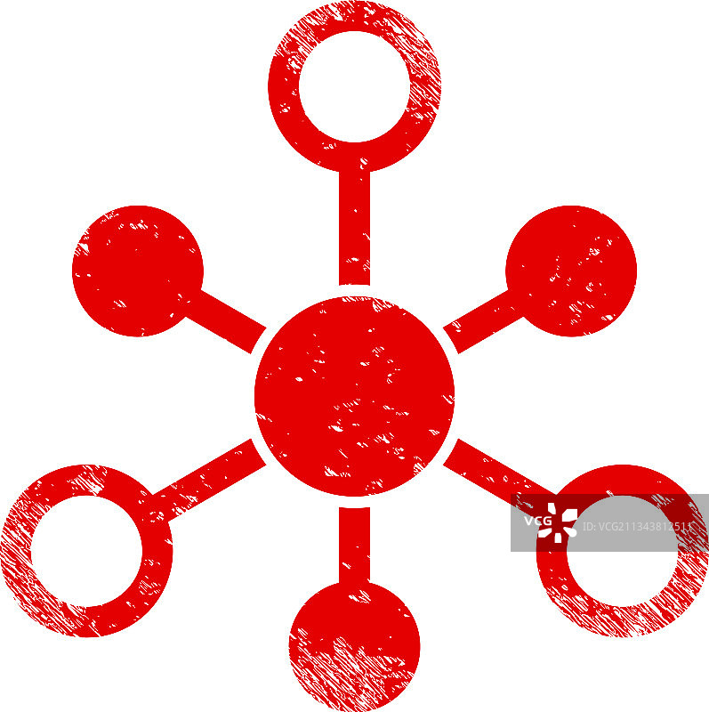 互联网节点划痕图标符号图片素材