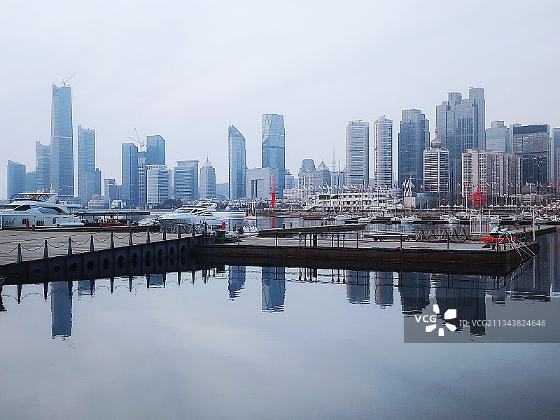 青岛夏秋美景图片素材
