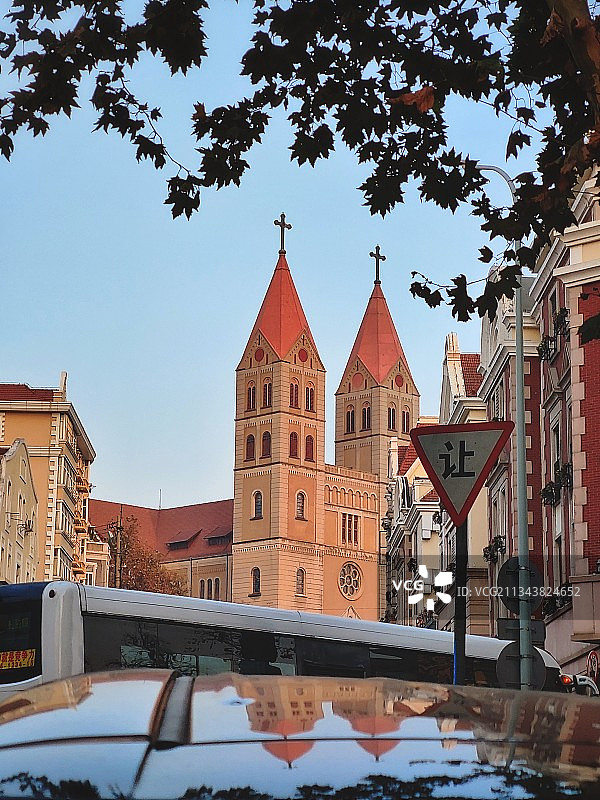 青岛夏秋美景图片素材