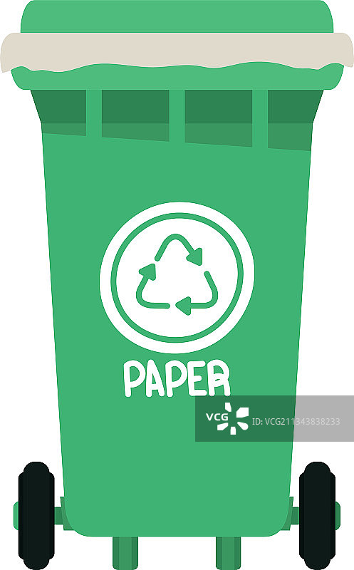 纸张回收箱图片素材