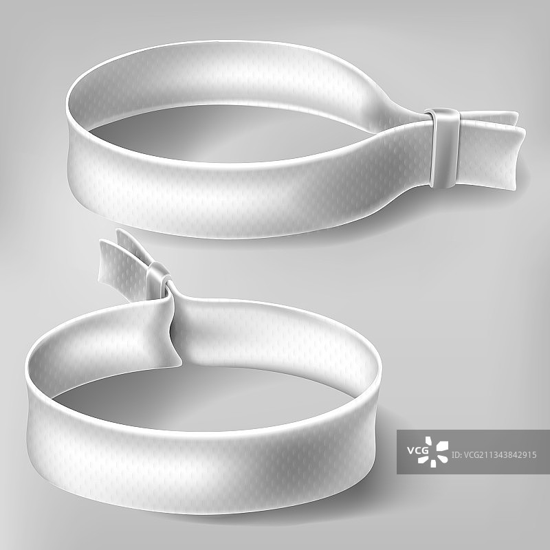 白色腕带节庆派对图片素材