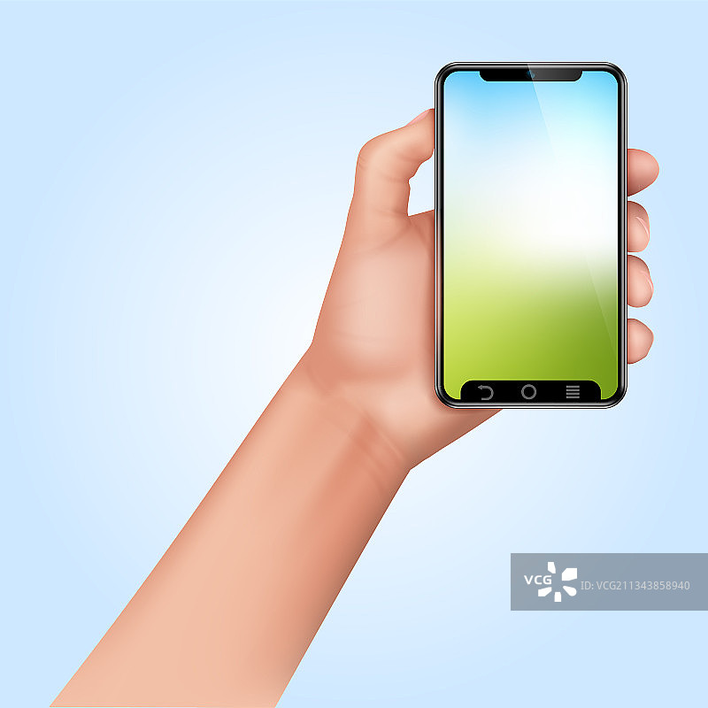 手持触摸手机屏幕图片素材
