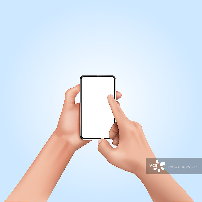 手持触摸手机屏幕图片素材