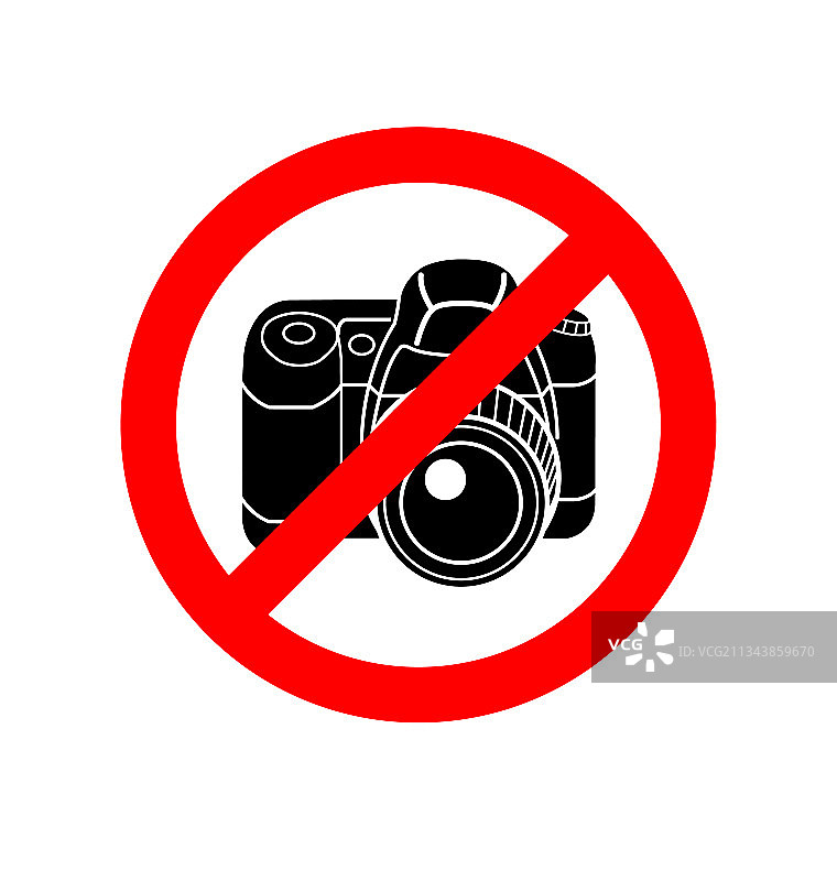 禁止相机摄影符号图片素材