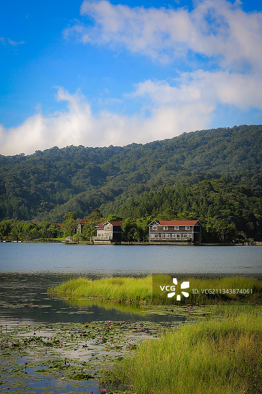 尖峰岭天池秘境图片素材