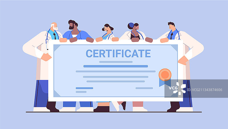 手持证书的毕业生图片素材