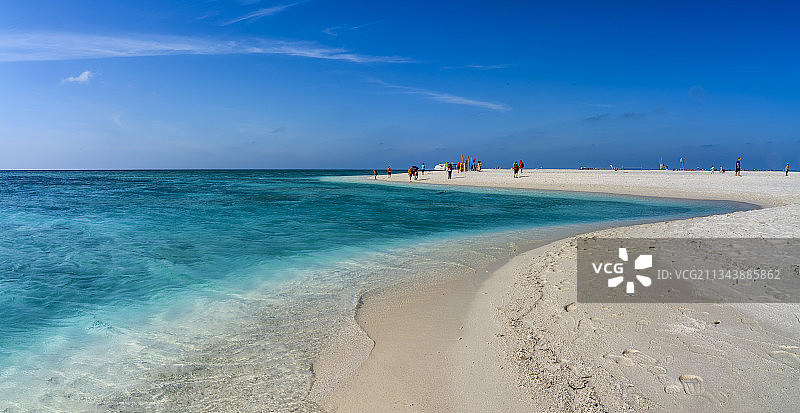 西沙风光--碧海银滩图片素材