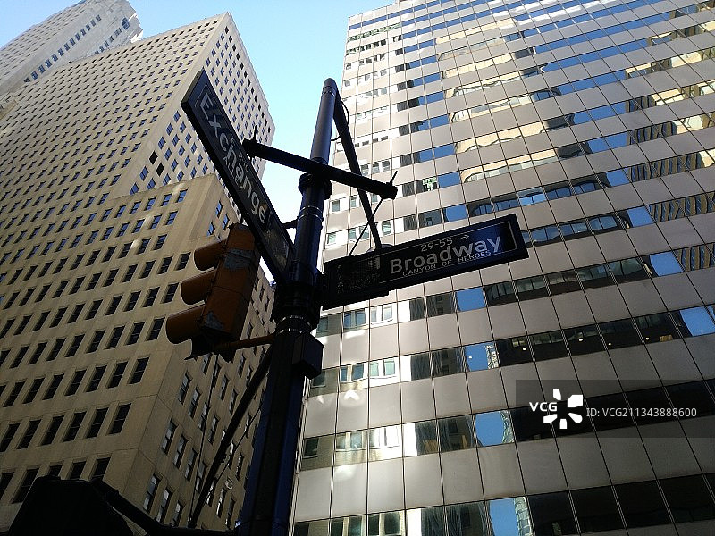 纽约华尔街图片素材