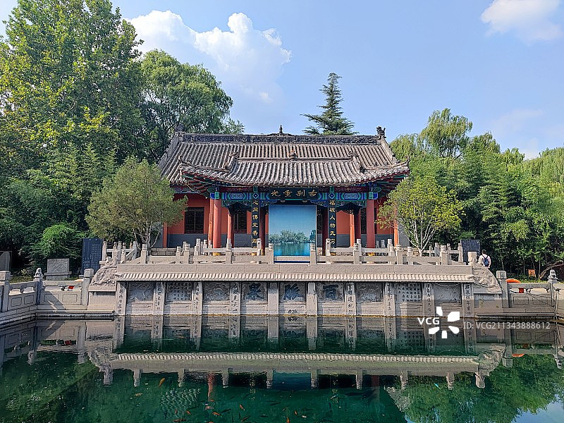 百脉泉池图片素材