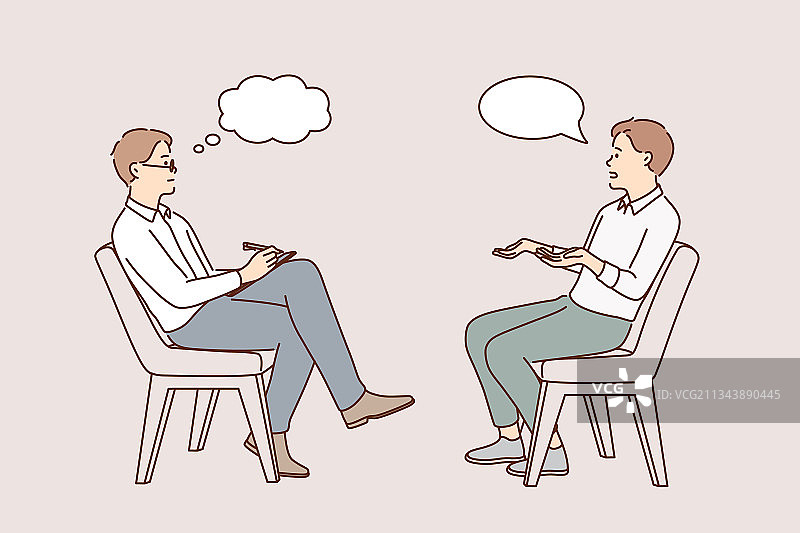 商务面试与猎头概念图片素材