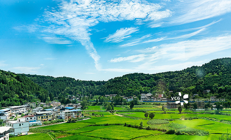 四川田园写真图片素材
