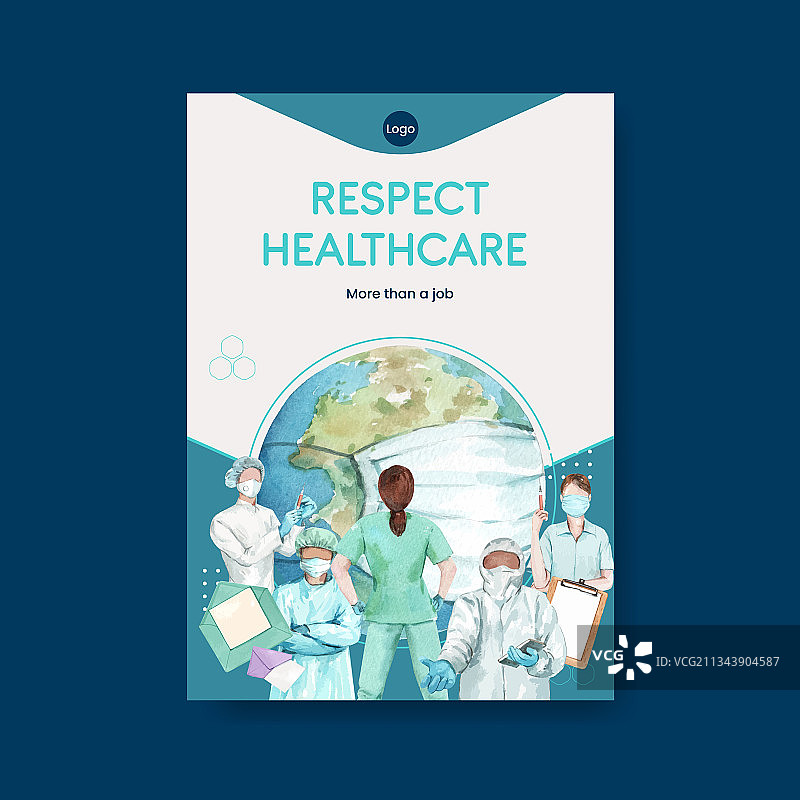 国际护士节海报模板图片素材