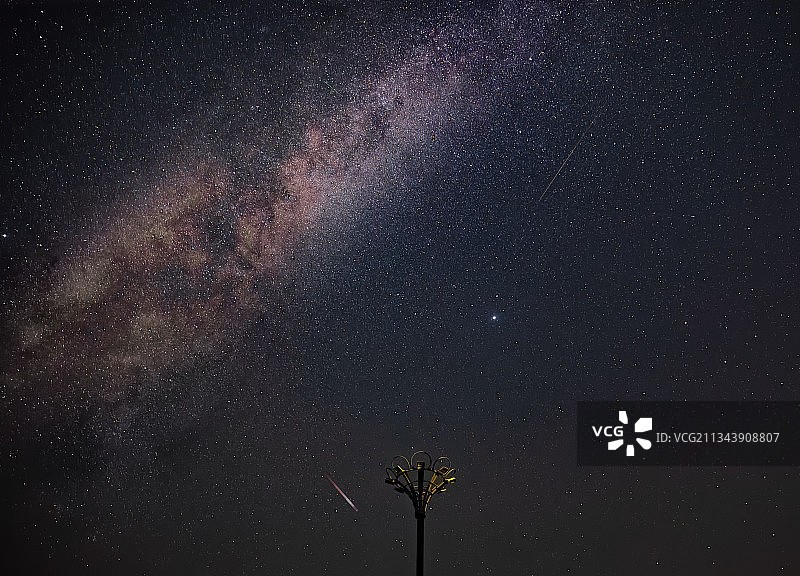 流星闪烁图片素材