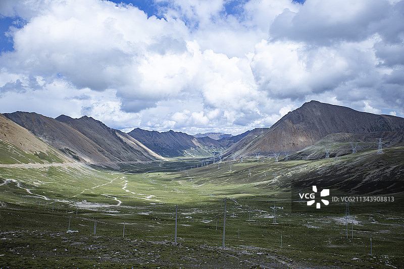 东达山垭口风景图片素材