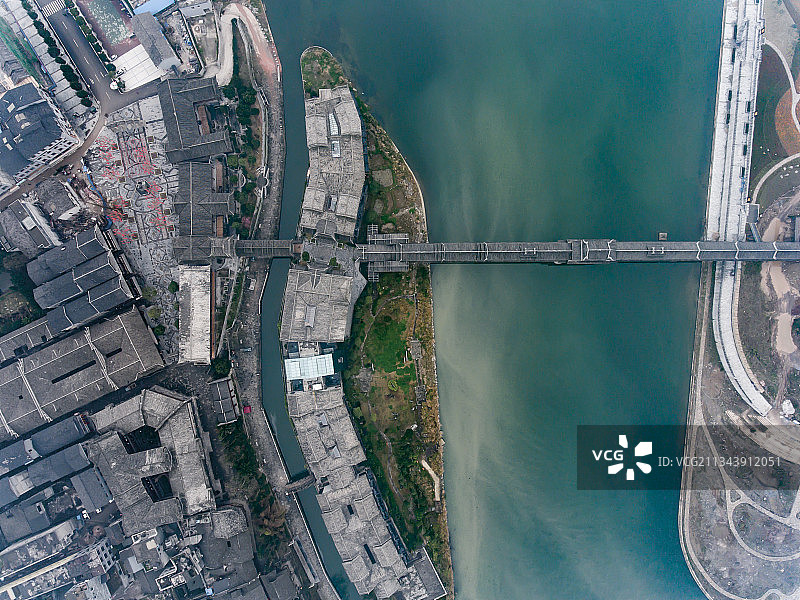 重庆濯水风雨廊桥图片素材