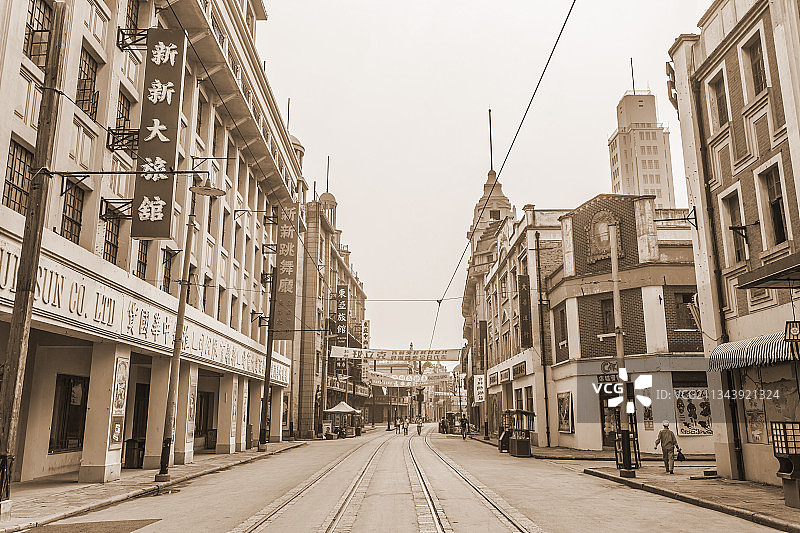 上海老照片图片素材