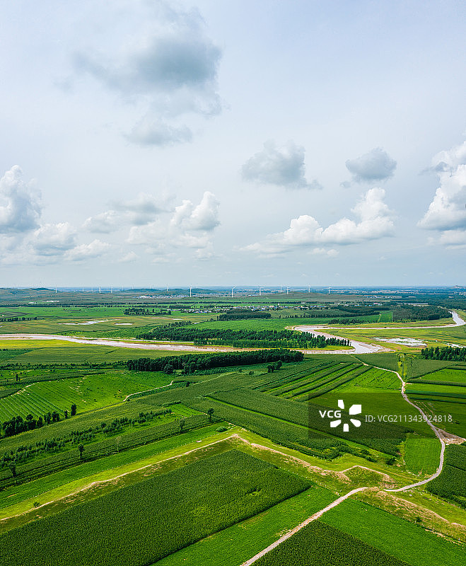 辽宁省阜新市彰武县白城子辽代古城遗址图片素材