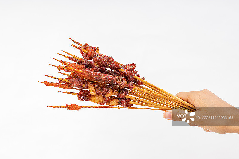 各种宵夜摊烤肉烤串图片素材