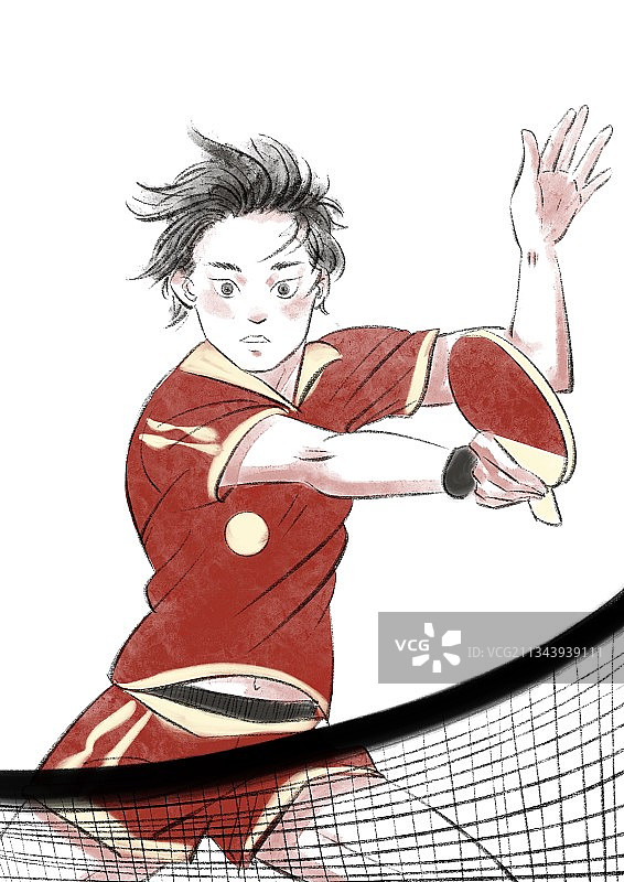 乒乓球图片素材