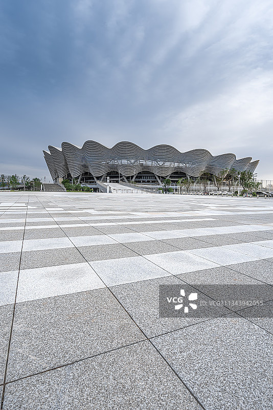 西安奥体中心体育场图片素材