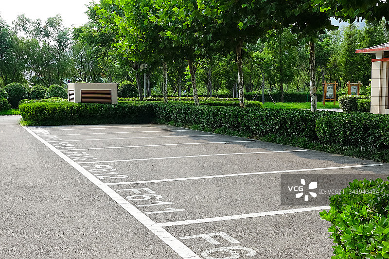 停车场 停车位 泊车图片素材