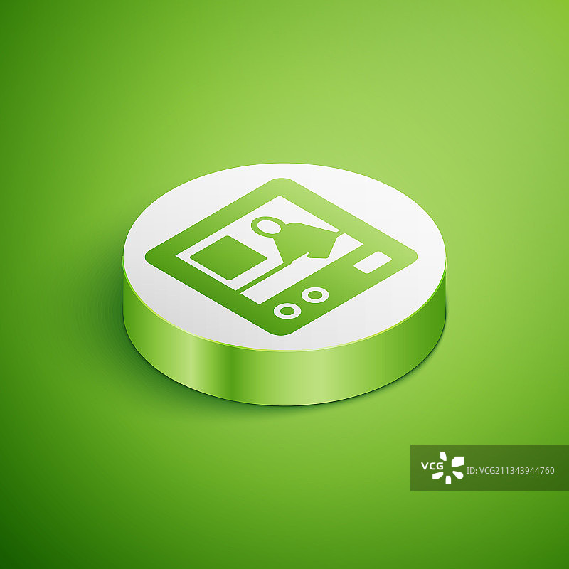 2.5D电视报道图标图片素材