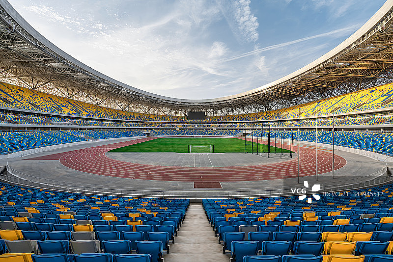 西安奥体中心体育场图片素材