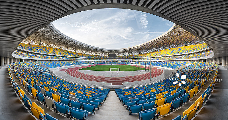 西安奥体中心体育场图片素材