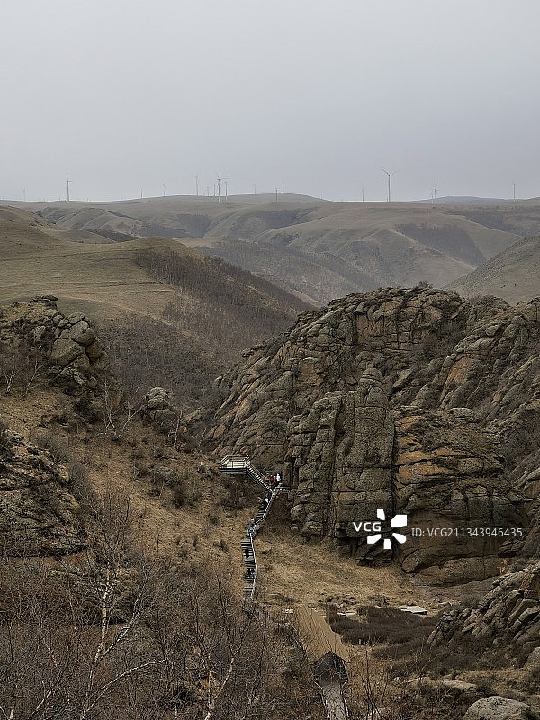 辉腾锡勒黄花沟图片素材